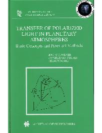 Transfer of polarized light in planetary atmospheres
